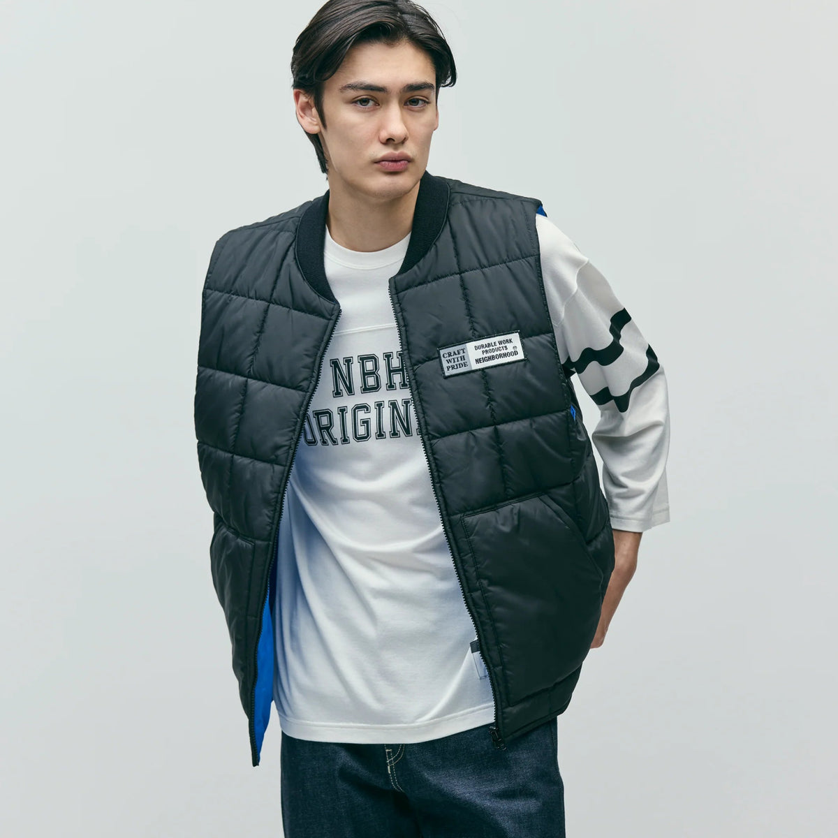 NEIGHBORHOOD|ネイバーフッド REVERSIBLE PADDED VEST 正規取扱店舗