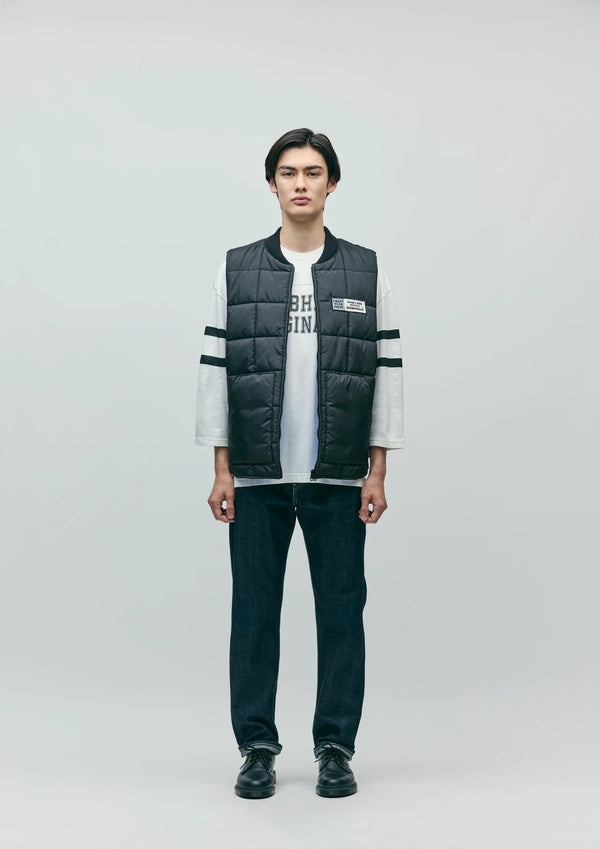 【NEIGHBORHOOD|ネイバーフッド】REVERSIBLE PADDED VEST/リバーシブルパテッドベスト(BLACK) - STREAM【NEIGHBORHOOD|ネイバーフッド】REVERSIBLE PADDED VEST/リバーシブルパテッドベスト(BLACK)STREAMBLACKL