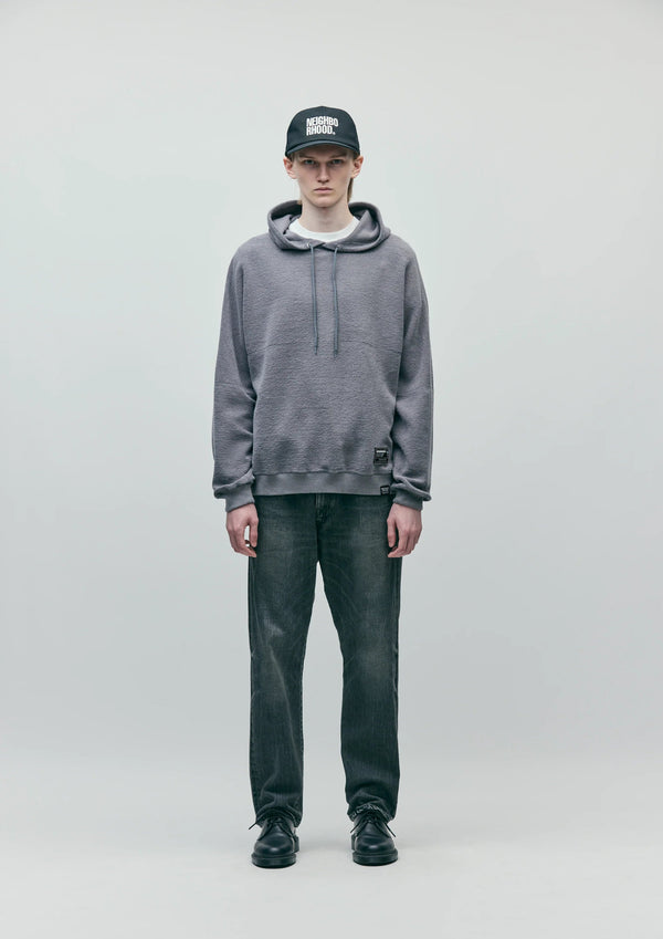 【NEIGHBORHOOD|ネイバーフッド】REVERSIBLE SWEAT HOODIE LS/リバーシブル スエットフーディー LS(CHACOAL,BLACK) - STREAM【NEIGHBORHOOD|ネイバーフッド】REVERSIBLE SWEAT HOODIE LS/リバーシブル スエットフーディー LS(CHACOAL,BLACK)STREAMBLACKM