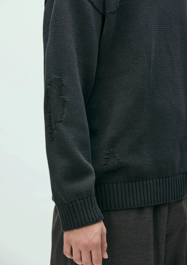 【NEIGHBORHOOD|ネイバーフッド】SAVAGE CREWNECK SWEATER/サベージクルーネックセーター (BLACK,CHACOAL) - STREAM【NEIGHBORHOOD|ネイバーフッド】SAVAGE CREWNECK SWEATER/サベージクルーネックセーター (BLACK,CHACOAL)STREAMBLACKM