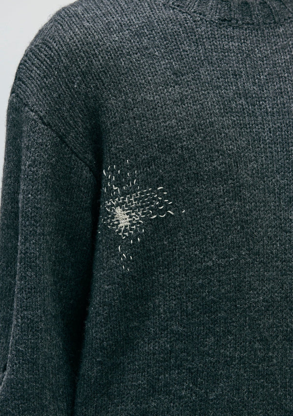 【NEIGHBORHOOD|ネイバーフッド】SAVAGE CREWNECK SWEATER/サベージクルーネックセーター(BLACK,GRAY) - STREAM【NEIGHBORHOOD|ネイバーフッド】SAVAGE CREWNECK SWEATER/サベージクルーネックセーター(BLACK,GRAY)STREAMGRAYM