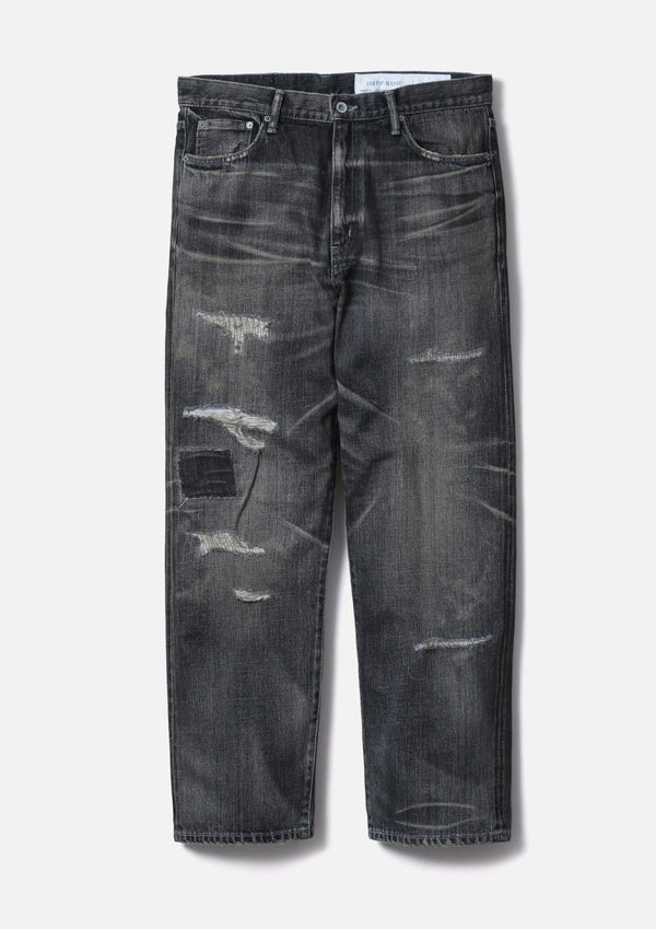 【NEIGHBORHOOD|ネイバーフッド】SAVAGE DENIM DP BASIC PANTS/サベージデニムDPベーシックパンツ(INDIGO,BLACK) - STREAM【NEIGHBORHOOD|ネイバーフッド】SAVAGE DENIM DP BASIC PANTS/サベージデニムDPベーシックパンツ(INDIGO,BLACK)STREAMBLACKS