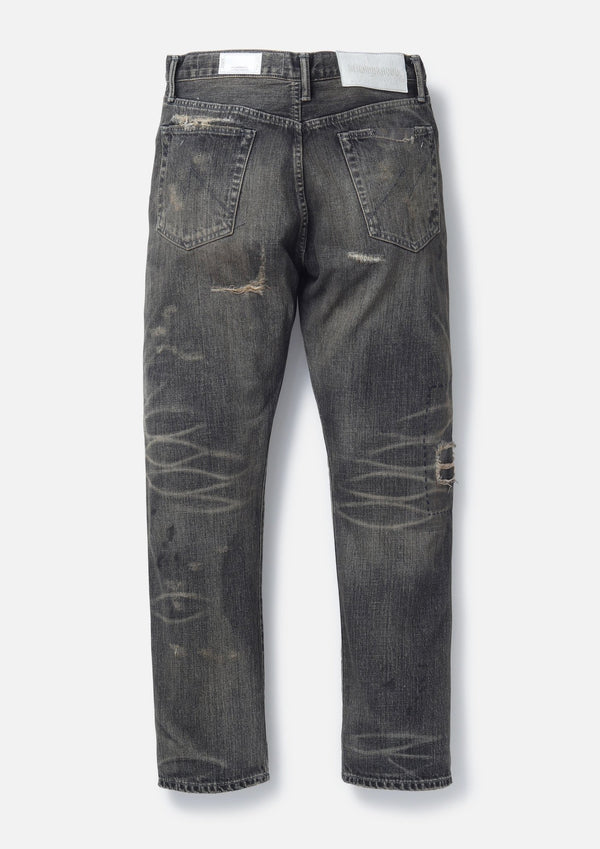 【NEIGHBORHOOD|ネイバーフッド】SAVAGE DENIM DP MID PANTS/サベージデニムDPミッドパンツ(BLACK) - STREAM【NEIGHBORHOOD|ネイバーフッド】SAVAGE DENIM DP MID PANTS/サベージデニムDPミッドパンツ(BLACK)STREAMS