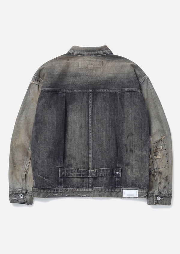 【NEIGHBORHOOD|ネイバーフッド】SAVAGE DENIM TYPE - 1 JACKET MOD/サベージデニムタイプ - 1ジャケットMOD(BLACK) - STREAM【NEIGHBORHOOD|ネイバーフッド】SAVAGE DENIM TYPE - 1 JACKET MOD/サベージデニムタイプ - 1ジャケットMOD(BLACK)STREAMM