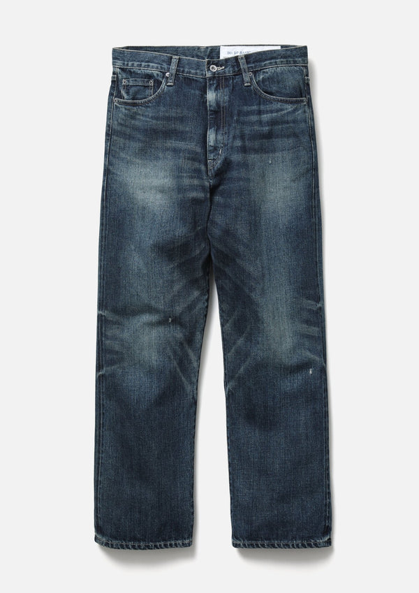 WASHED DENIM DP BASIC PANTS