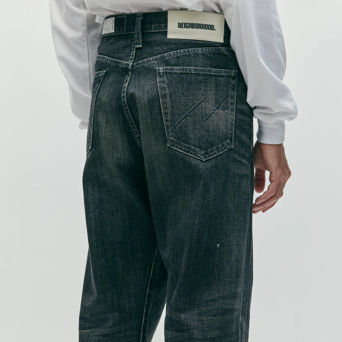 ウォッシュドデニムDPベーシックパンツ - メンズボトムス - インディゴ ウォッシュドデニムDPベーシックパンツ - メンズボトムス - インディゴ
