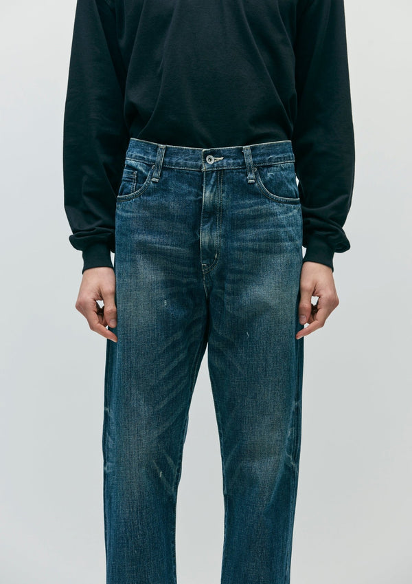 【NEIGHBORHOOD|ネイバーフッド】WASHED DENIM DP MID PANTS/ウォッシュドデニムDPミッドパンツ(INDIGO,BLACK) - STREAM【NEIGHBORHOOD|ネイバーフッド】WASHED DENIM DP MID PANTS/ウォッシュドデニムDPミッドパンツ(INDIGO,BLACK)STREAMBLACKS
