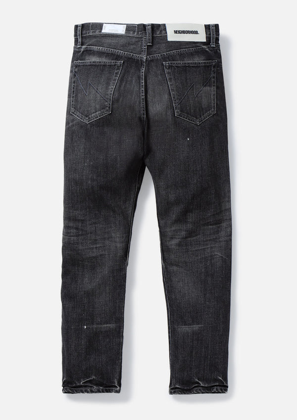 【NEIGHBORHOOD|ネイバーフッド】WASHED DENIM DP MID PANTS/ウォッシュドデニムDPミッドパンツ(INDIGO,BLACK) - STREAM【NEIGHBORHOOD|ネイバーフッド】WASHED DENIM DP MID PANTS/ウォッシュドデニムDPミッドパンツ(INDIGO,BLACK)STREAMBLACKS