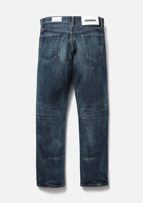 WASHED DENIM DP MID PANTS