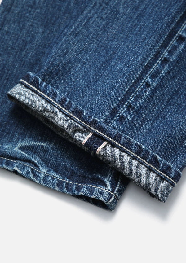 WASHED DENIM DP MID PANTS