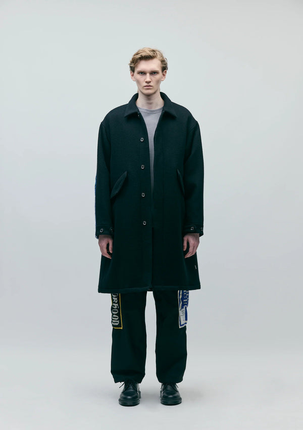【NEIGHBORHOOD|ネイバーフッド】WOOL COAT MOD/ウールコートモッド(BLACK) - STREAM【NEIGHBORHOOD|ネイバーフッド】WOOL COAT MOD/ウールコートモッド(BLACK)STREAMBLACKM