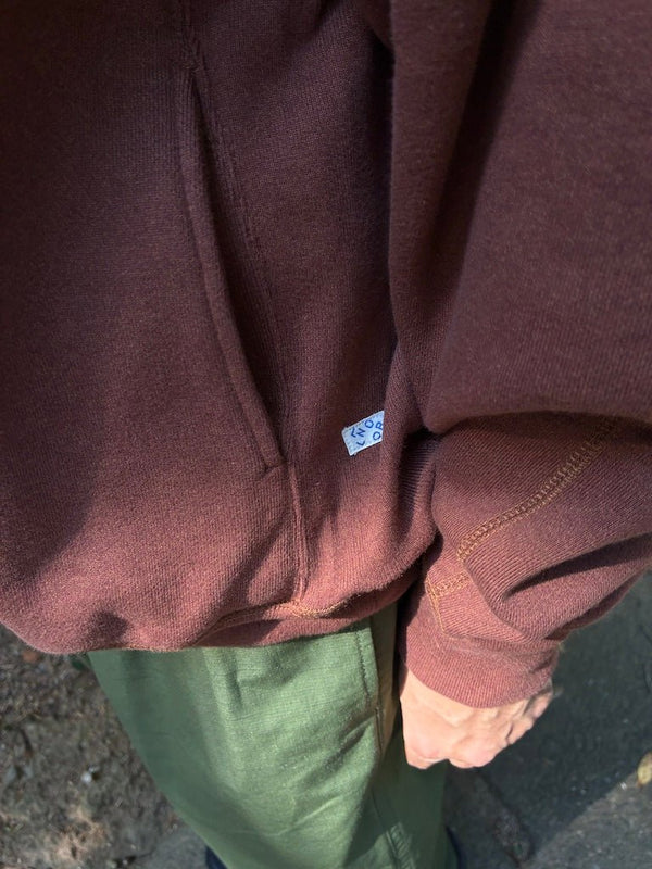 NOROLL|ノーロール C&C CREW SWEAT(BROWN RED)