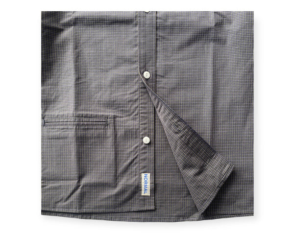 【NOROLL | ノーロール】NORMAL SHIRT(MULTI VIOLET) - STREAM【NOROLL | ノーロール】NORMAL SHIRT(MULTI VIOLET)STREAMM