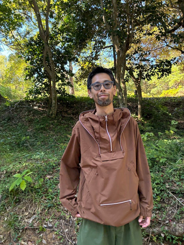 NOROLL|ノーロール SUGARI MESH ANORAK(YELLOW,BROWN)
