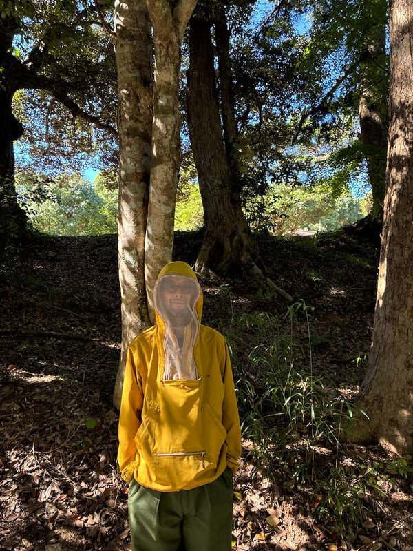 NOROLL|ノーロール SUGARI MESH ANORAK(YELLOW,BROWN)