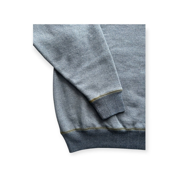 NOROLL|ノーロール W&L V NECK SWEAT(BLUE GREY) - STREAMNOROLL|ノーロール W&L V NECK SWEAT(BLUE GREY)STREAMM
