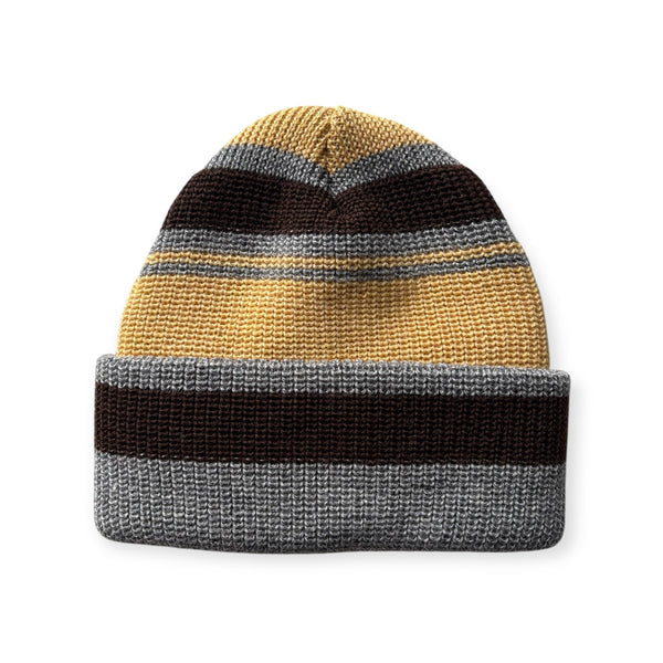 【NOROLL|ノーロール】CONFECTION BEANIE/コンフィクションビーニー(CREAM YELLOW , SMOKE BROWN) - STREAM