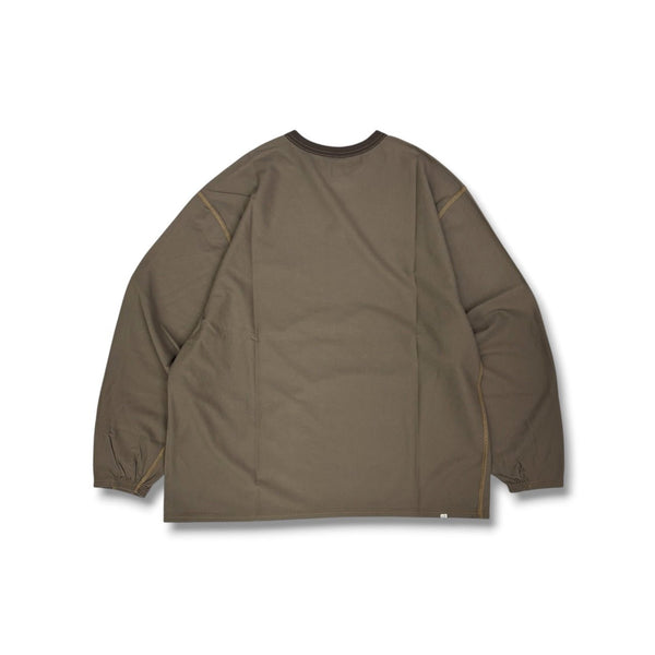 【NOROLL|ノーロール】DRY WASHI L/S POCKET TEE/ドライワシ LS ポケットTシャツ(KUCHIBA) - STREAM【NOROLL|ノーロール】DRY WASHI L/S POCKET TEE/ドライワシ LS ポケットTシャツ(KUCHIBA)STREAMKUCHIBAS