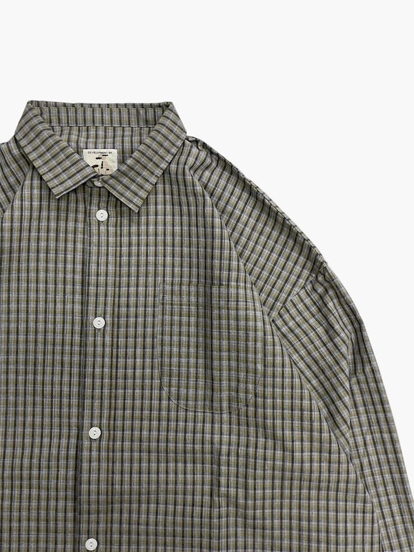 【NOROLL|ノーロール】NORMAL SHIRT/ノーマルシャツ(PANAMA CHECK) - STREAM【NOROLL|ノーロール】NORMAL SHIRT/ノーマルシャツ(PANAMA CHECK)STREAMPANAMA CHECKM