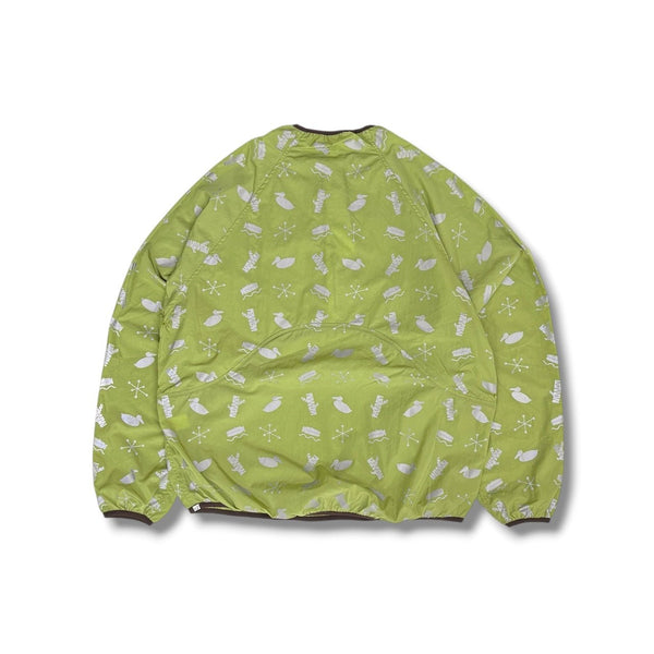 【NOROLL|ノーロール】SIGN REFLECTION PULLOVER/サイン リフレクションプルオーバー(GREY , LIME GREEN) - STREAM【NOROLL|ノーロール】SIGN REFLECTION PULLOVER/サイン リフレクションプルオーバー(GREY , LIME GREEN)STREAMLIME GREYM