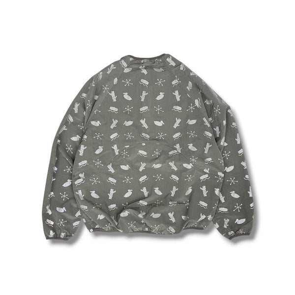 【NOROLL|ノーロール】SIGN REFLECTION PULLOVER/サイン リフレクションプルオーバー(GREY , LIME GREEN) - STREAM【NOROLL|ノーロール】SIGN REFLECTION PULLOVER/サイン リフレクションプルオーバー(GREY , LIME GREEN)STREAMLIME GREYM