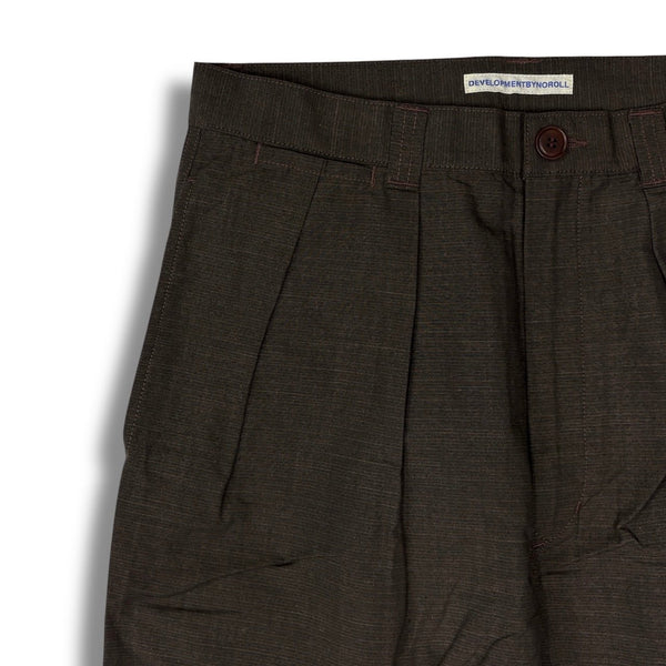 【NOROLL|ノーロール】THICKWALK N.WEATHER PANTS(DARKE ST BROWN) - STREAM【NOROLL|ノーロール】THICKWALK N.WEATHER PANTS(DARKE ST BROWN)STREAMDARKEST BROWNM