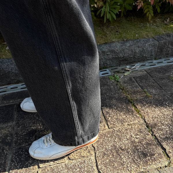 【NOROLL|ノーロール】THICKWALK PANTS/シックウォークパンツ(BLACK DENIM) - STREAM【NOROLL|ノーロール】THICKWALK PANTS/シックウォークパンツ(BLACK DENIM)STREAMBLACK DENIMM