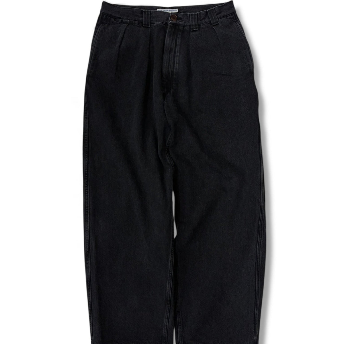 THICKWALK PANTS シックウォークパンツ ブラックデニム BOTTOMS – STREAM