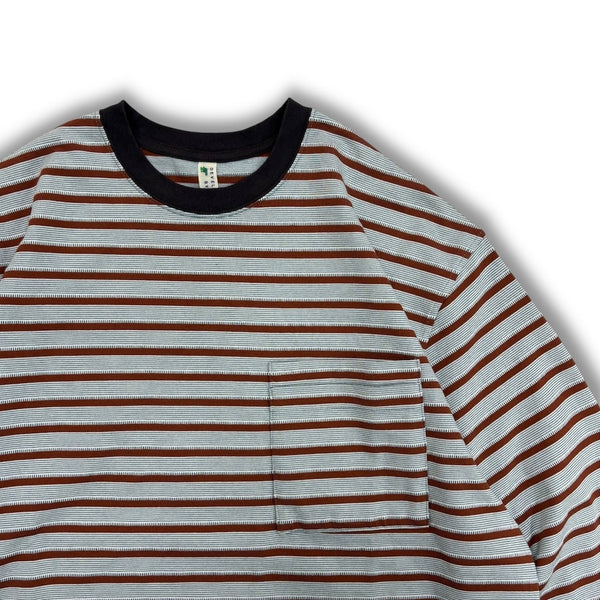 【NOROLL|ノーロール】UNEVENNESS L/S TEE/アンイーブンネスL/Sティー(GREEN , ORANGE) - STREAM【NOROLL|ノーロール】UNEVENNESS L/S TEE/アンイーブンネスL/Sティー(GREEN , ORANGE)STREAMORANGES