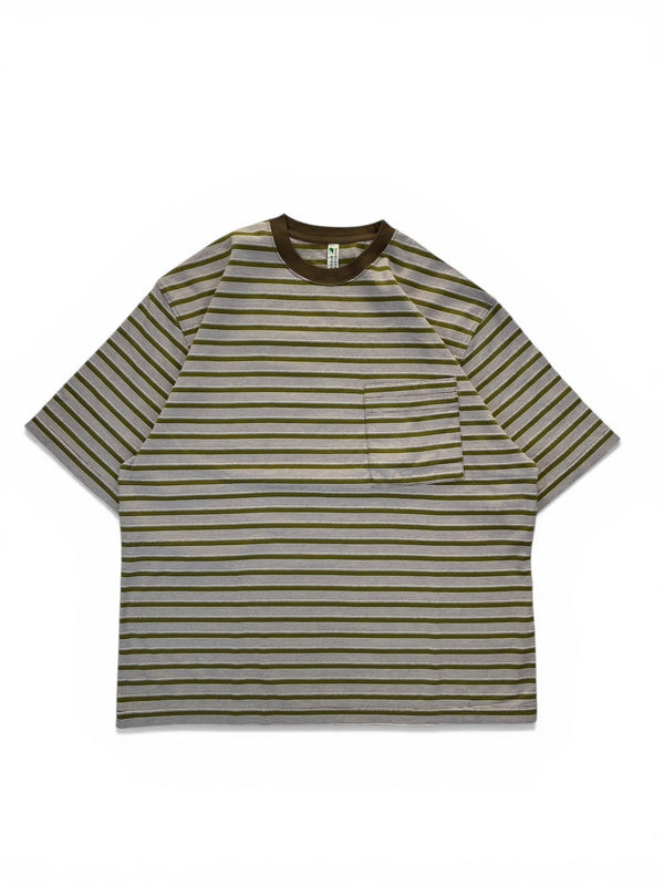 【NOROLL|ノーロール】UNEVENNESS S/S TEE/アンイーブンネス SS Tシャツ(ORANGE,GREEN) - STREAM【NOROLL|ノーロール】UNEVENNESS S/S TEE/アンイーブンネス SS Tシャツ(ORANGE,GREEN)STREAMGREENM