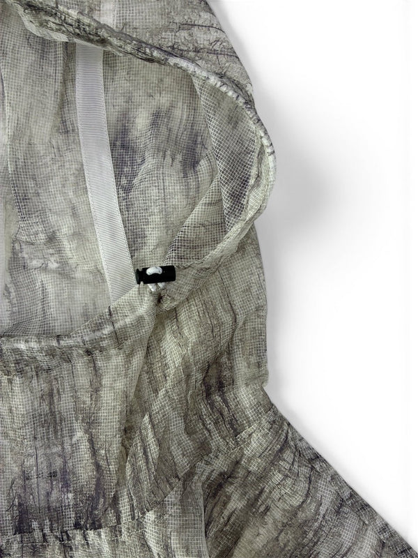 【迷迭香|マンネンロウ】NYLON MESH ANORAK/ナイロンメッシュアノラック(WHITE , BLACK) - STREAM【迷迭香|マンネンロウ】NYLON MESH ANORAK/ナイロンメッシュアノラック(WHITE , BLACK)STREAMBLACK2(M)