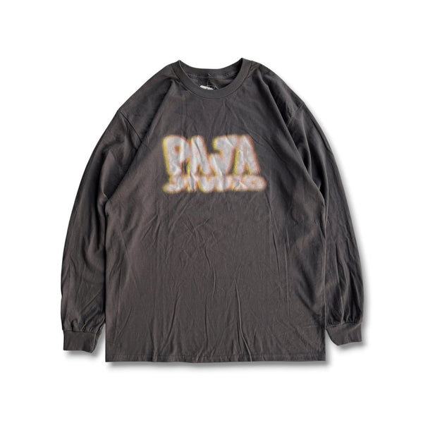 【PAJA STUDIO|パハ スタジオ】BIEN L/S TEE/ビヤン LS Tシャツ(CHARCOAL GRAY , NATURAL) - STREAM【PAJA STUDIO|パハ スタジオ】BIEN L/S TEE/ビヤン LS Tシャツ(CHARCOAL GRAY , NATURAL)STREAMCHARCOAL GRAYS