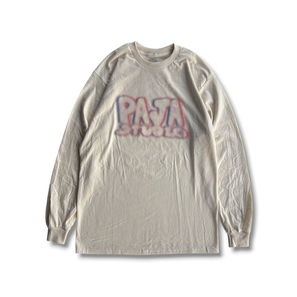 【PAJA STUDIO|パハ スタジオ】BIEN L/S TEE/ビヤン LS Tシャツ(CHARCOAL GRAY , NATURAL) - STREAM【PAJA STUDIO|パハ スタジオ】BIEN L/S TEE/ビヤン LS Tシャツ(CHARCOAL GRAY , NATURAL)STREAMNATURALS