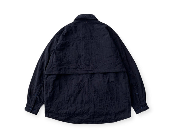 【PAPERSKY WEAR|ペーパースカイウェア】P - QUILT SHIRT/P - キルトシャツ(NAVY) - STREAM【PAPERSKY WEAR|ペーパースカイウェア】P - QUILT SHIRT/P - キルトシャツ(NAVY)STREAMS