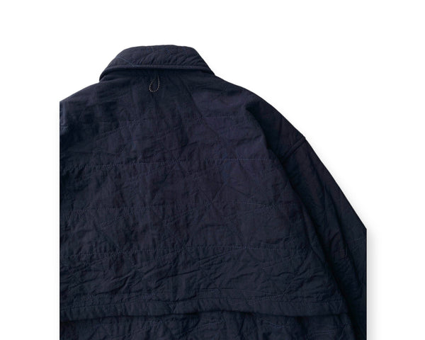 【PAPERSKY WEAR|ペーパースカイウェア】P - QUILT SHIRT/P - キルトシャツ(NAVY) - STREAM【PAPERSKY WEAR|ペーパースカイウェア】P - QUILT SHIRT/P - キルトシャツ(NAVY)STREAMS