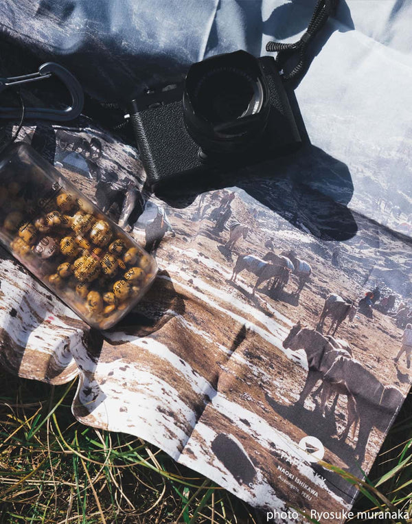 【PAPERSKY|ペーパースカイ】MOUNTAIN BANDANA/マウンテンバンダナ(PERU) - STREAM【PAPERSKY|ペーパースカイ】MOUNTAIN BANDANA/マウンテンバンダナ(PERU)STREAMONE SIZE