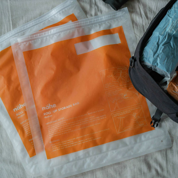 【PAPERSKY|ペーパースカイ】ROLL - UP STORAGE BAG/ロールアップストレージバッグ(ORANGE) - STREAM【PAPERSKY|ペーパースカイ】ROLL - UP STORAGE BAG/ロールアップストレージバッグ(ORANGE)STREAMORANGEM