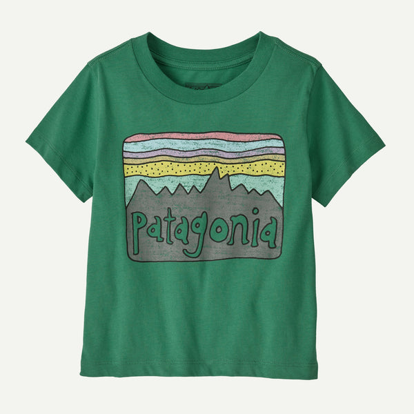 【PATAGONIA|パタゴニア】BABY FITZ ROY SKIES T - SHIRT/ベビーフィッツロイスカイズTシャツ(HTLG) - STREAM【PATAGONIA|パタゴニア】BABY FITZ ROY SKIES T - SHIRT/ベビーフィッツロイスカイズTシャツ(HTLG)STREAMHTLG6 - 12M