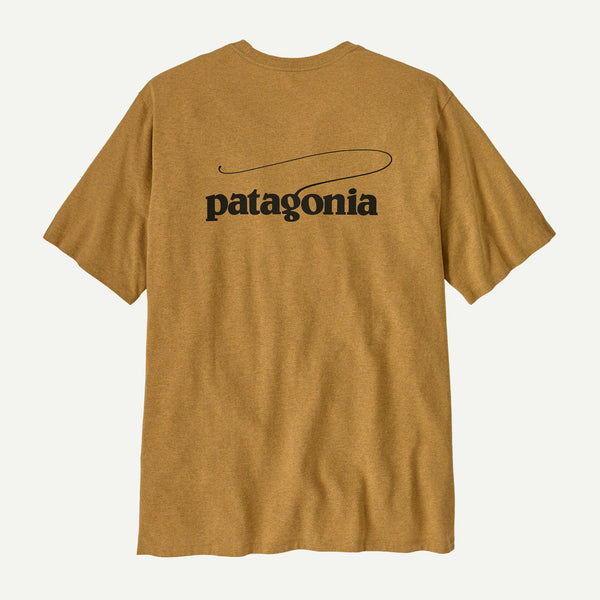 【PATAGONIA|パタゴニア】M'S CASTING LOGO RESPONSIBILI TEE/メンズ キャスティングロゴ レスポンシビリティー(WHI , SMDB , PFGD)