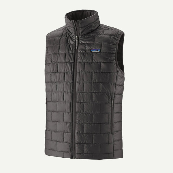 【PATAGONIA|パタゴニア】M'S NANO PUFF VEST/メンズ・ナノ・パフ・ベスト(TLGR , BLK) 26FW 正規取扱店舗 公式オンライン通販 島根 松江 中綿ベスト 軽量 アウトドア