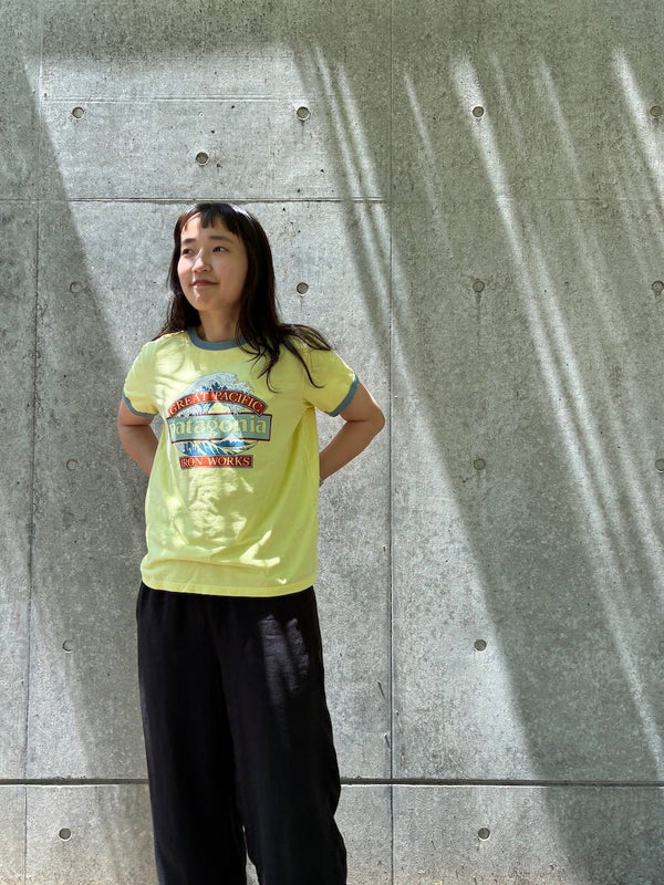 【PATAGONIA|パタゴニア】W'S GREAT WAVES RINGER TEE/ウィメンズ グレートウェーブス リンガーティー(LMZ , SHRB) - STREAM【PATAGONIA|パタゴニア】W'S GREAT WAVES RINGER TEE/ウィメンズ グレートウェーブス リンガーティー(LMZ , SHRB)STREAMSHRBS