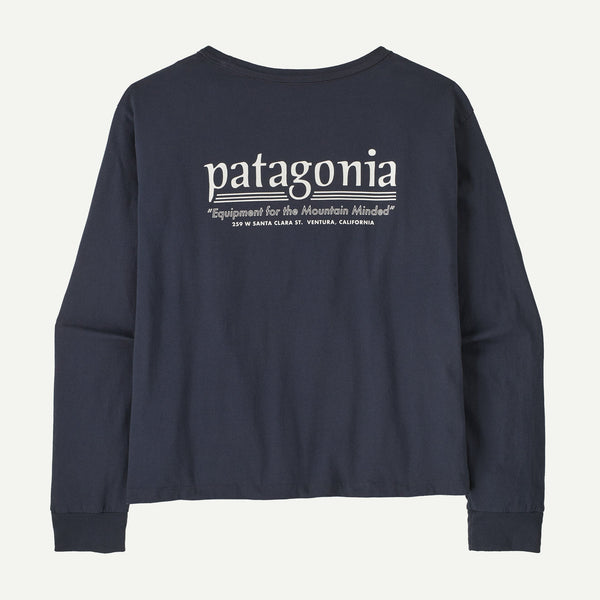 【PATAGONIA|パタゴニア】W'S L/S HUT TRIPPER EASY CUT T-SHIRT/ウィメンズ L/S ハット トリッパー イージカットTシャツ(UDNL , SMDB) 正規取扱店舗 公式オンライン通販 島根 アウトドア