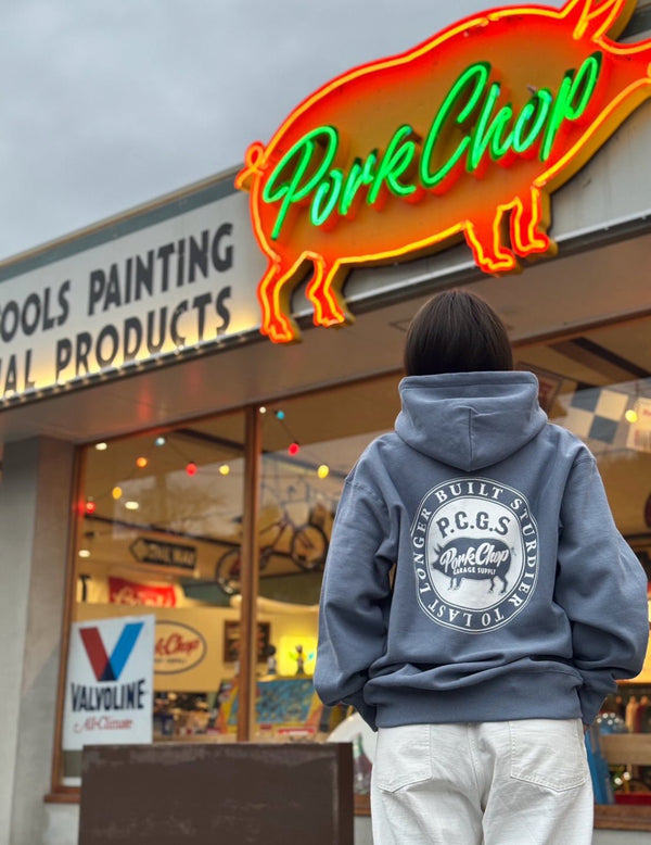 CIRCLE PORK ZIP UP HOODIE