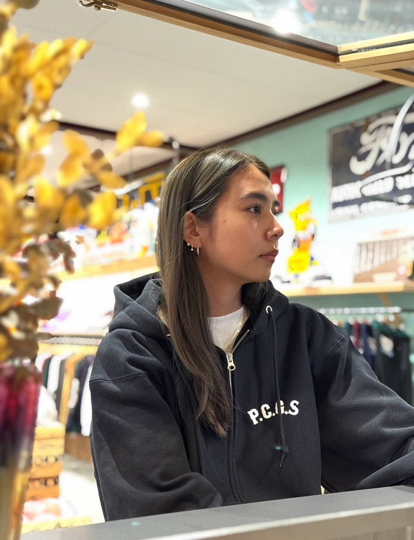 CIRCLE PORK ZIP UP HOODIE