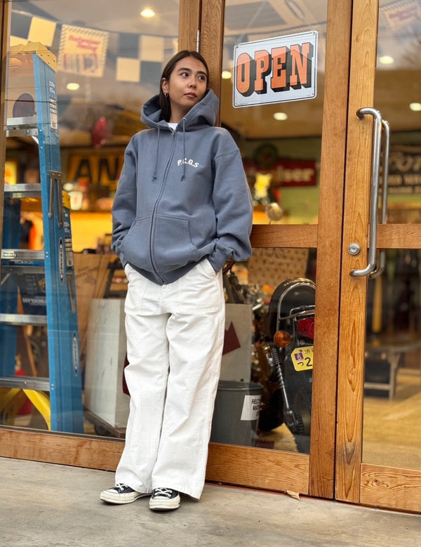 CIRCLE PORK ZIP UP HOODIE