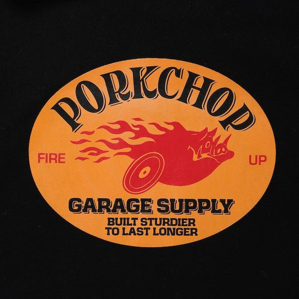 【PORKCHOP GARAGE SUPPLY|ポークチョップ ガレージ サプライ】FIRE UP HOODIE /ファイヤー アップ フーディー (BLACK) - STREAM【PORKCHOP GARAGE SUPPLY|ポークチョップ ガレージ サプライ】FIRE UP HOODIE /ファイヤー アップ フーディー (BLACK)STREAMM