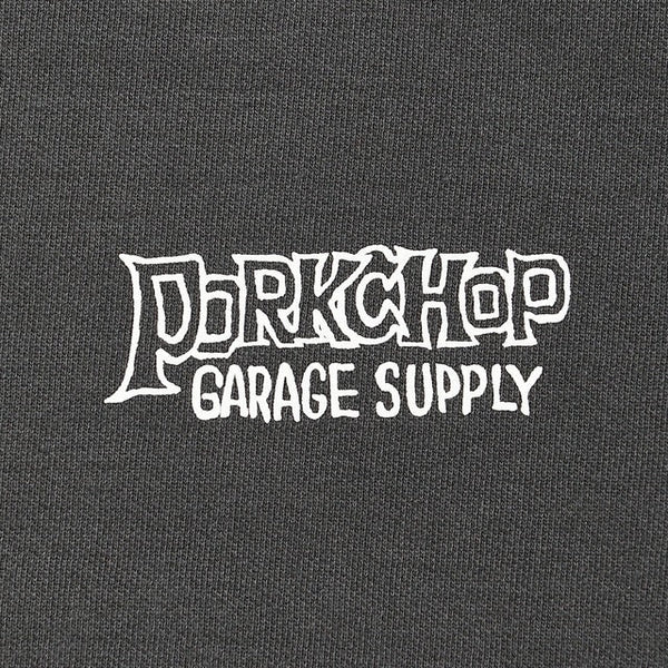 【PORKCHOP GARAGE SUPPLY|ポークチョップ ガレージ サプライ】MAD SPRAY SWEAT/マッドスプレースウェット(ASH BLACK) - STREAM【PORKCHOP GARAGE SUPPLY|ポークチョップ ガレージ サプライ】MAD SPRAY SWEAT/マッドスプレースウェット(ASH BLACK)STREAMM