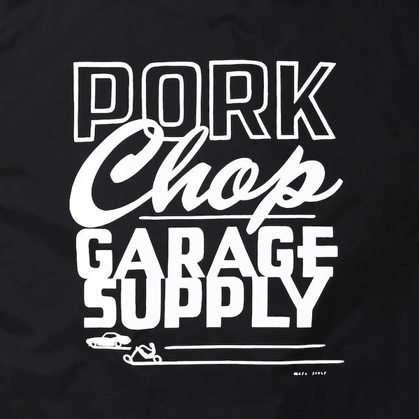【PORKCHOP GARAGE SUPPLY|ポークチョップ ガレージ サプライ】MASA SCULP COACH JKT B /マサ スカルプ コーチジャケット B (BLACK) - STREAM【PORKCHOP GARAGE SUPPLY|ポークチョップ ガレージ サプライ】MASA SCULP COACH JKT B /マサ スカルプ コーチジャケット B (BLACK)STREAMM