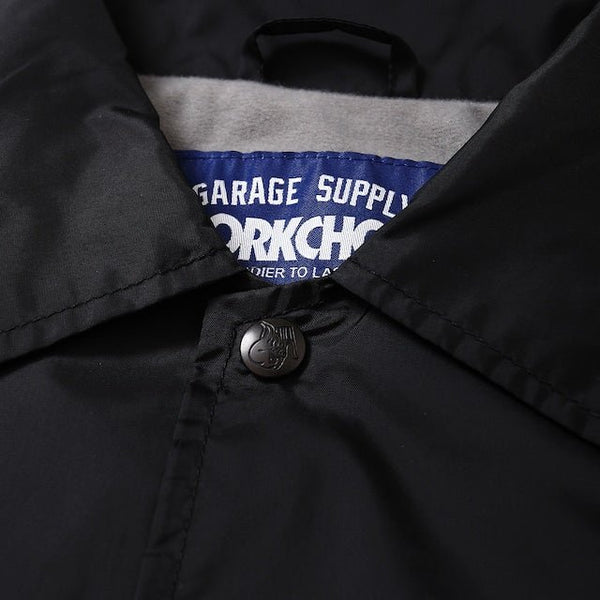 【PORKCHOP GARAGE SUPPLY|ポークチョップ ガレージ サプライ】MASA SCULP COACH JKT B /マサ スカルプ コーチジャケット B (BLACK) - STREAM【PORKCHOP GARAGE SUPPLY|ポークチョップ ガレージ サプライ】MASA SCULP COACH JKT B /マサ スカルプ コーチジャケット B (BLACK)STREAMM