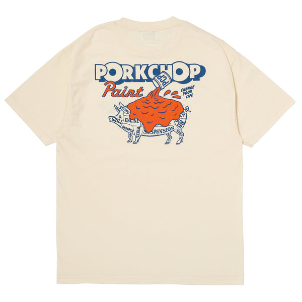 【PORKCHOP GARAGE SUPPLY|ポークチョップ ガレージ サプライ】PCP PORK TEE /PCPポークTEE(NAVY,CREAM,WHITE)